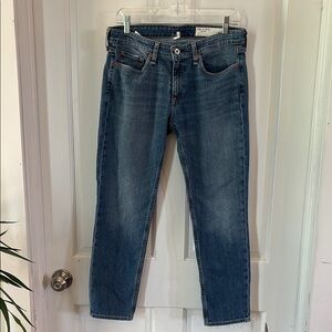 Women’s Rag & Bone Blue Ankle Cropped Jeans